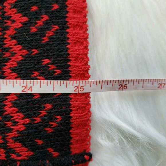 GREEN 3 Nordic Sweater Repurposed Skirt Sz Small - Picture 10 of 10